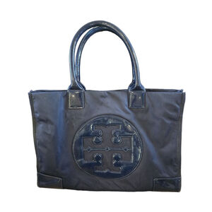 Women's Tory Burch Ella Nylon Tote Bag One Size Navy